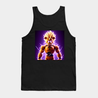 Super Saiyan 2 Freddy Tank Top